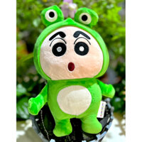 Gấu bông shin cosplay ếch  xanh
