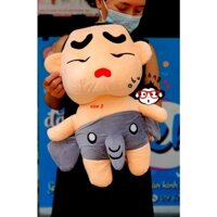 Gấu bông Shin quần voi size khổng lồ vải mịn