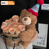 Gấu Bông Sinh Nhật Gấu Bông Tặng Sinh Nhật Món Quà Ý Nghĩa Cho Người Thân Gấu Bông Happy Birthday Lông Xù Cao Cấp