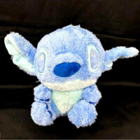 Gấu bông stich màu xanh mắt đep, lông xù