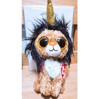 Gấu bông sư tử có sừng mắt thủy tinh Ty chính hãng 🦁🦁🦁💞💞💞