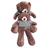 Gấu bông Teddy 𝑯𝒂̀𝒏𝒈 𝑪𝒂𝒐 𝑪𝒂̂́𝒑, gối ôm hình thú nhồi bông siêu to khổng lồ size 95cm 1m10 1m30 1m50 1m80