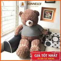 Gấu Bông Teddy 1M5 Cỡ Lớn Siêu Đáng Yêu, Chất Vải Mềm Mịn Cao Cấp Làm Quà Tặng Cực Ý Nghĩa