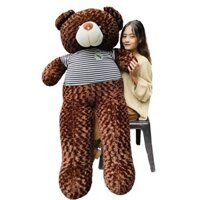 Gấu bông teddy 1m6, thú nhồi bông cỡ lớn khổng lồ (kèm ảnh thật)