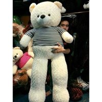 Gấu bông teddy 1m6 trắng