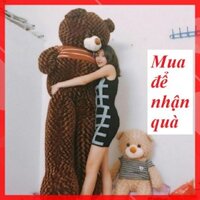 Gấu Bông Teddy 2M ⚡ FREESHIP ⚡ Gấu Bông Teddy Siêu To Khổng Lồ