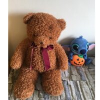 Gấu bông teddy 75cm + gấu bông stick