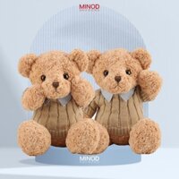 Gấu Bông Teddy Bear Mặc Áo Cao Cấp MINOD HP69