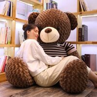 Gấu Bông Teddy Khổng Lồ 1m8 Gấu Bông Hình Thú Siêu To Khổng Lồ Vừa Ôm Vừa Nằm Thoải Mái