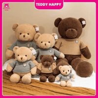 Gấu Bông Teddy Lông Xù Teddy Happy