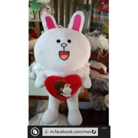 gấu bông thỏ cony 70cm có lớp áo ngoài siêu dễ thương hàng việt nam chất lượng tốt