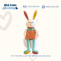 Gấu Bông Thỏ & Gấu Kéo Dài Tai, Chân Mềm Mịn Cute, Thú Nhồi Bông Cao Cấp Làm Quà Tặng Cho Người Thân