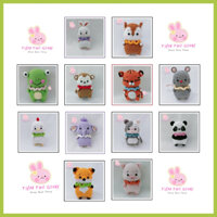 Gấu bông, Thú bông len handmade - An toàn cho bé ( inbox chọn mẫu, hàng có sẵn)