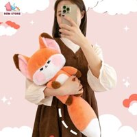 Gấu bông Thú Nhồi Bông Hình Cáo Dễ Thương, Tiểu Hồ Ly Mặt Phệ Siêu Xinh Hàng Nhập Cao Cấp Rơm Store