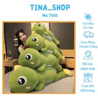 Gấu bông to khổng lồ thú nhồi bông khủng long đuôi tim gối ôm hình thú giá tại xưởng 65cm -1m8-T001