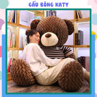 Gấu bông to TEDDY 1m5, Gấu bông khổng lồ 100% bông gòn chất liệu vải nhung cao cấp - Quà tặng bạn gái, sinh nhật