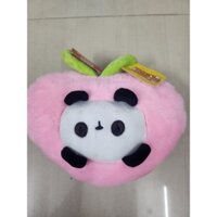 Gấu bông trái tim hồng