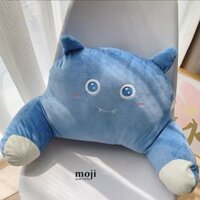 Gấu bông tựa lưng Monster má hồng có tai 33x55