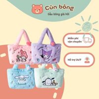 Gấu Bông Túi Bông Hoạt Hình Cao Cấp Mềm Mịn - Cún Gấu Bông Giá Hời CC45