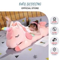 Gấu bông unicorn gối ôm ngựa kỳ lân ngựa pony vải co dãn 4 chiều mềm mịn hàng cao cấp