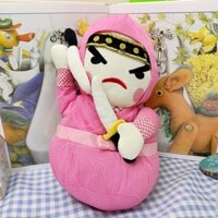 gấu bông vải ninja lật đật nhật bản hồng thú nhồi bông đồ chơi dễ thương