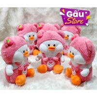 Gấu bông Vịt mặc áo Lotso mềm mịn siêu dễ thương