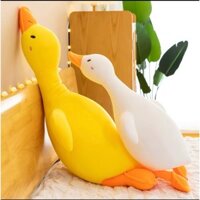 gấu bông vịt vàng trầm cảm, gấu bông ngỗng cổ dài mềm mịn