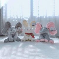 Gấu bông, voi thỏ nhồi bông ú òa Umoo vẫy tai và phát nhạc chơi đùa với bé [Keroshop]