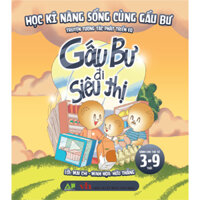 Gấu Bư Đi Siêu Thị - Học Kĩ Năng Sống Cùng Gấu Bự - Truyện Tương Tác Phát Triển EQ Dành Cho Trẻ Từ 3-9 Tuổi