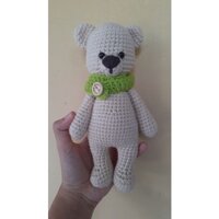 Gấu Cuddle len handmade