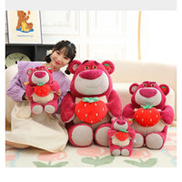 Gấu Dâu Luxo Ôm Dâu Siêu Dễ Thương - Bammyshop - Lông Xù Mịn Cao Cấp Đủ Mọi Size 30cm 45cm 65cm