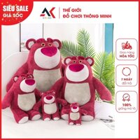 Gấu Dâu Tây Đỏ Đậm Đứng Gấu Dâu Tây Cực Yêu Dành Cho Mọi Lứa Tuổi - Siêu Hot