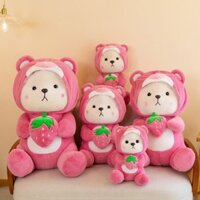 Gấu Lena Gấu Bông Lena xanh Gấu Bông Xinh Lena Lotso Đáng Yêu búp bê nhồi bông gấu xanh với mũ rời