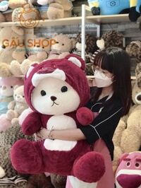 Gấu Lena lốt lotso ngồi