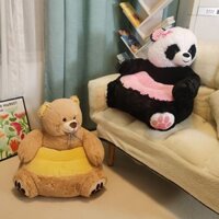 Gấu Nhỏ Sofa Trẻ Em Ghế Nhỏ Người Lười Phim Hoạt Hình Động Vật Ghế Cô Gái Công Chúa Đọc Khu Vực Góc Thảm Tatami Dễ Thươn