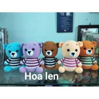 Gấu nhồi bông handmade(gấu misa)