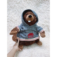 gấu nhồi bông rái cá hải ly Roots 50cm