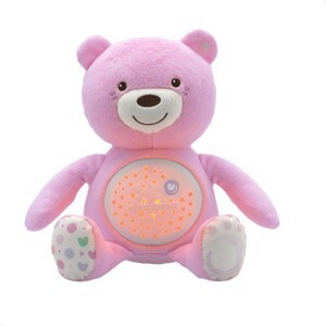Gấu ôm phát nhạc Pink Chicco 114703