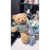 Gấu Teddy áo len 30cm