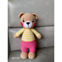 Gấu teddy bằng len