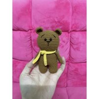Gấu Teddy len móc