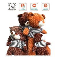 Gấu Teddy To⚡𝐆𝐢𝐚́ 𝐑𝐞̉⚡Gối Ôm Cho Bé Đáng Yêu Ôm Ngủ, Làm Quà Tặng, Ôm Siêu Thích Size 95cm - 1m8 Thế Giới Gấu Bông Store