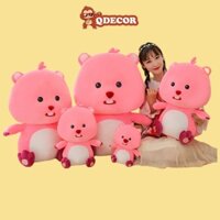 Gấu Thú Bông Hải Ly Loopy Pororo Dễ Thương Dùng Làm Gấu ôm, Trang Trí Phòng Ngủ, Quà Tặng Bạn Gái - Qdecor