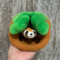 Gấu Trúc đỏ và cây thú nhồi bông 18cm