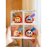 Gấu Trúc Lớn Bóng Bàn Salsa Đầu Lớn Ngoại Vi Tương Thích Với Các Hạt Lego Lắp Ráp Khối Xây Dựng Đồ Chơi Trang Trí Quà Tặng GUU