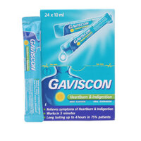 Gaviscon, điều trị các triệu chứng của trào ngược dạ dày - thực quản