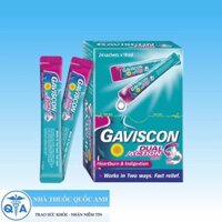 Gaviscon Dual Action – Hỗn dịch uống trị trào ngược dạ dày