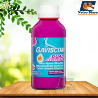 Gaviscon Dual Action Liquid Mixed Berry Giảm Ợ Nóng & Khó Tiêu 300ml