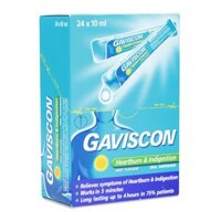 Gaviscon (Hộp 24 gói x mỗi gói 10ml)