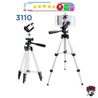 Gậy 3 Chân Tripod 3110 105cm Chuyên Chụp Hình Live Stream - giá đỡ máy ảnh kiêm gậy tự sướng